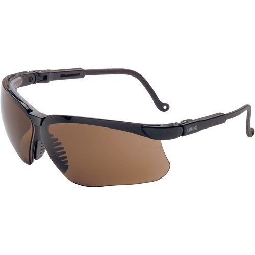 Uvex&reg; Genesis&reg; Safety Glasses with HydroShield Lenses, Brown Lens, Anti-Fog, Meets/Exceeds CSA Z94.3 Cintas