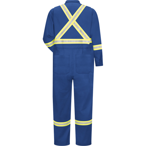 Flame-Resistant CoolTouch&reg;2 Premium Coveralls, Size 38, Royal Blue, 9 cal/cm² Cintas