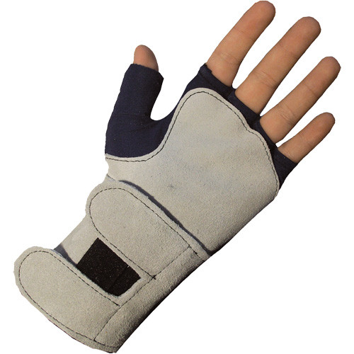 Gant antichocs avec support de poignet, Moyen, Paume en Synth&eacute;tique, Poignet &agrave; enfiler Cintas