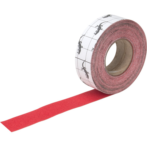 Ruban antid&eacute;rapant de premi&egrave;re qualit&eacute;, 2" x 60', Rouge Cintas