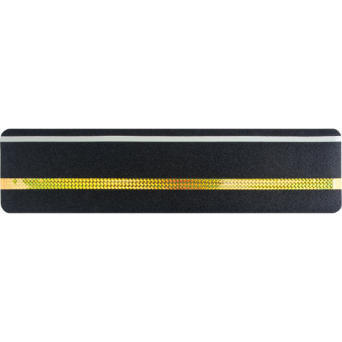 Premium Anti-Skid Tape, 6" x 24", Black Cintas