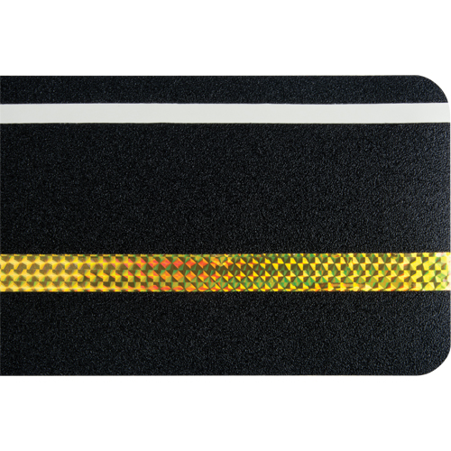 Premium Anti-Skid Tape, 6" x 24", Black Cintas