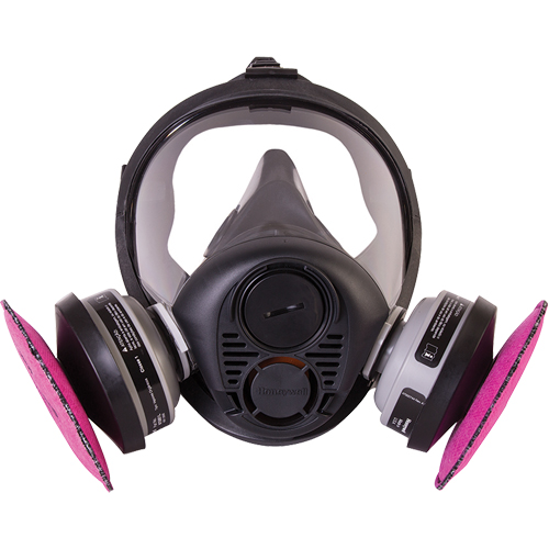 Respirateur &agrave; masque complet de s&eacute;rie RU6500 de North, Silicone, Grand Cintas