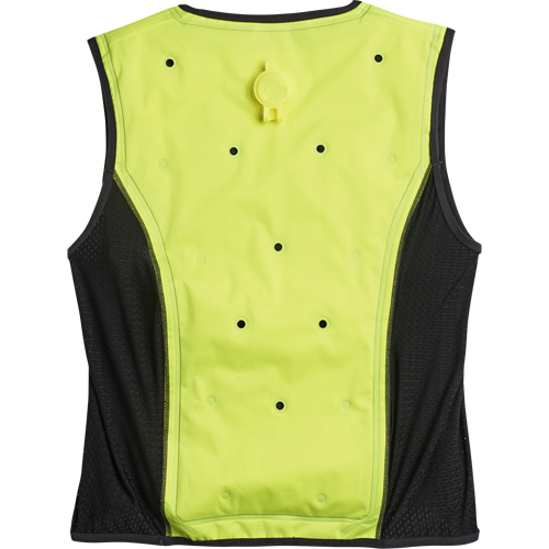 Vestes refroidissantes &agrave; &eacute;vaporation s&egrave;che Chill-Its 6685, Moyen, Jaune lime haute visibilit&eacute; Cintas