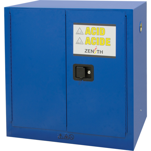 Corrosive Liquids Cabinet, 22 gal., 35" x 35" x 22" Cintas