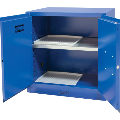 Corrosive Liquids Cabinet, 22 gal., 35" x 35" x 22" Cintas