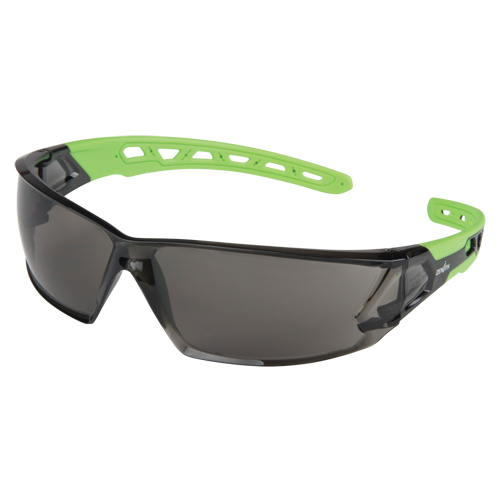 Z2500 Series Safety Glasses, Grey/Smoke Lens, Anti-Scratch, ANSI Z87+/Meets/Exceeds CSA Z94.3 Cintas