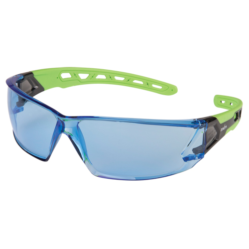 Z2500 Series Safety Glasses, Blue Lens, Anti-Scratch, ANSI Z87+/Meets/Exceeds CSA Z94.3 Cintas