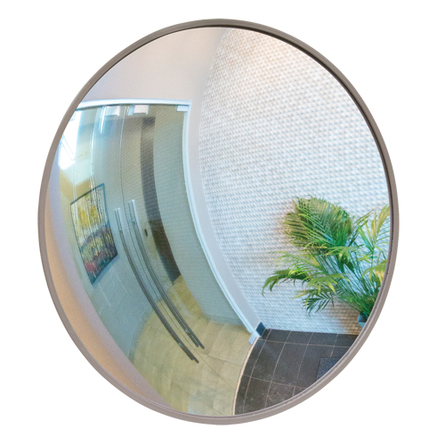 Convex Mirror with Bracket, Indoor/Outdoor, 26" Diameter Cintas