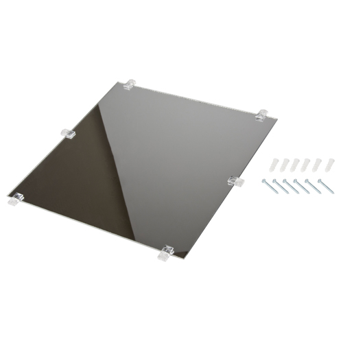 Flat Mirror, 18" H x 30" W, Unframed Cintas