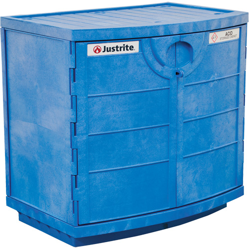 Polyethylene Corrosive/Acid Cabinet, 24 gal., 36" x 35" x 25" Cintas