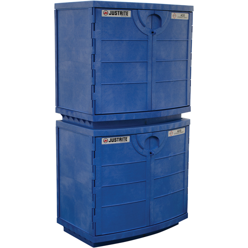 Polyethylene Corrosive/Acid Cabinet, 24 gal., 36" x 35" x 25" Cintas