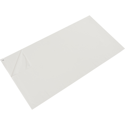 Tapis pelables de rechange pour salle blanche, &eacute;paisseur 1,57 mils, 1-1/2' la, 3' lo x Blanc Cintas