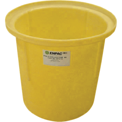 Poly-Collector 66 Shell Only, 32.5" dia. x 31" H, 70 US gal. Spill Cap. Cintas