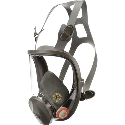 Respirateur r&eacute;utilisable &agrave; masque complet s&eacute;rie 6000, &eacute;lastom&egrave;re/Silicone/Thermoplastique, Moyen Cintas