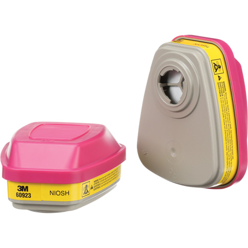 6000 Series Respirator Cartridges, Gas/Vapour Cartridge, Organic Vapour/Acid Gas/P100 Cintas