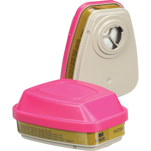 Cartouches pour respirateur s&eacute;rie 6000, Cartouche gaz/vapeur, Gaz multiples/Vapeurs/P100 Cintas