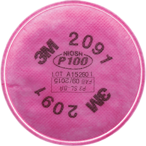 Pr&eacute;filtres pour respirateurs s&eacute;rie 2000, Filtre contre les particules, Filtre P100 Cintas