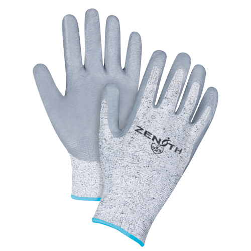 Gants &eacute;lastiques sans coutures r&eacute;sistants &agrave; la coupe, Taille T-Grand/10, Calibre 13, Rev&ecirc;tement Nitrile, Enveloppe en PEHP, ANSI/ISEA 105 niveau 2/EN 388 niveau 3 Cintas