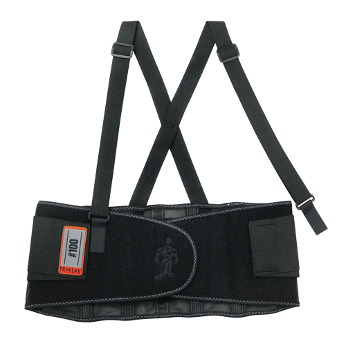 Ceintures &eacute;conomiques en spandex Proflex 100, &eacute;lastique, T-petit Cintas