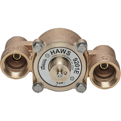 Vannes de m&eacute;lange thermostatique, 31 gal./min Cintas