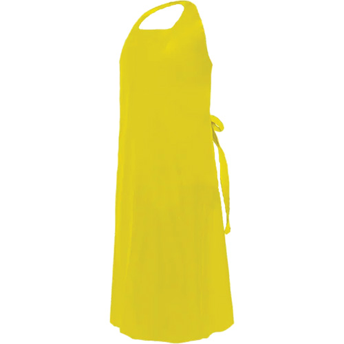 Apron, Polyurethane, 45" L x 35" W, Yellow Cintas