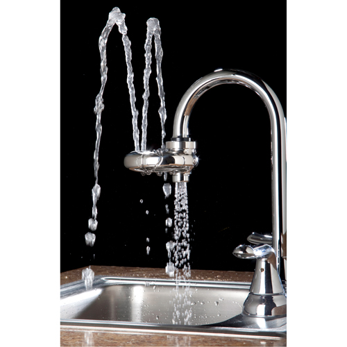 Axion&reg; Eye/Face Wash Station, Sink Mount Installation, Stainless Steel Bowl Cintas