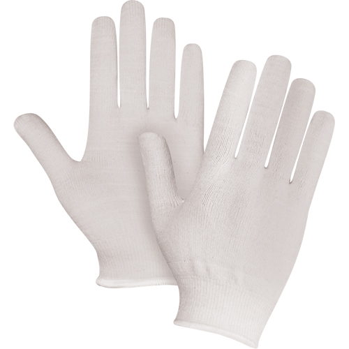 Premium String Knit Gloves, Cotton/Nylon, Large Cintas