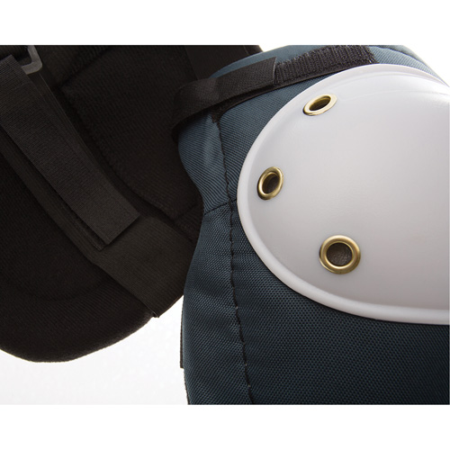 Flexible Knee Pads, Hook and Loop Style, Plastic Caps, Foam Pads Cintas