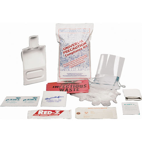 Fluid Spill Clean-Up Kit, Hazmat, Bag, None Absorbancy Cintas