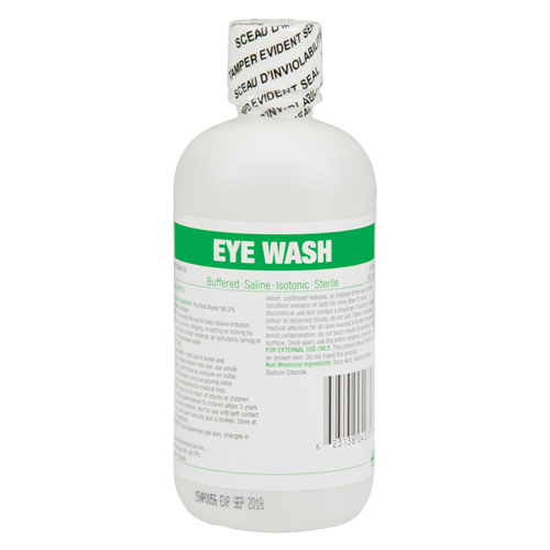 Douche oculaire, Bouteille Plein, 250 ml Cintas