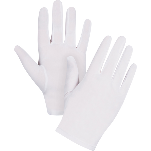 Low-Lint Inspection Gloves, Nylon, Hemmed Cuff, Ladies/X-Small Cintas