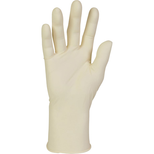 Kim-Tech PFE Exam Gloves, Large, Latex, 6.3-mil, Powder-Free, Natural, Class 2 Cintas