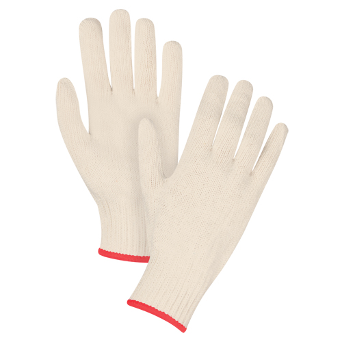 Standard-Duty String Knit Gloves, Poly/Cotton, 7 Gauge, Small Cintas