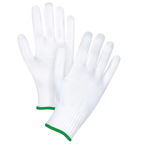 Seamless String Knit Gloves, Polyester, 10 Gauge, Medium Cintas