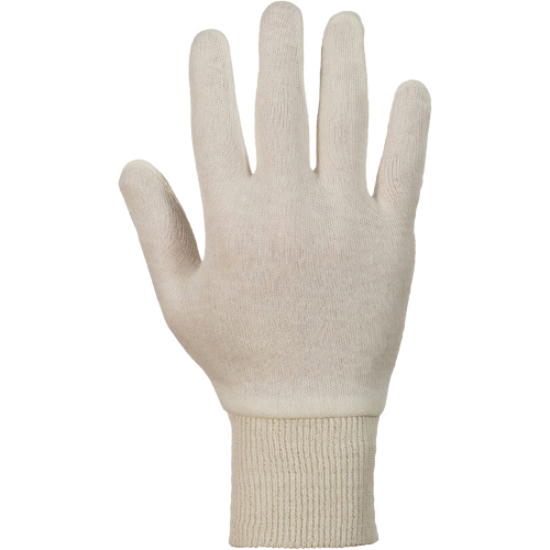 Superior&reg; ML80K Knit Gloves, One Size, White, Unlined, Knit Wrist Cintas