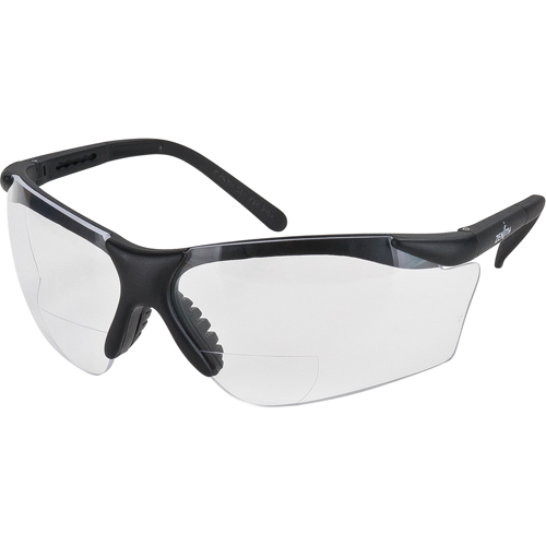 Lunettes de s&eacute;curit&eacute; s&eacute;rie Z1800 avec verres de lecture, Anti-&eacute;gratignures, Transparent, Dioptrie 1,5 Cintas