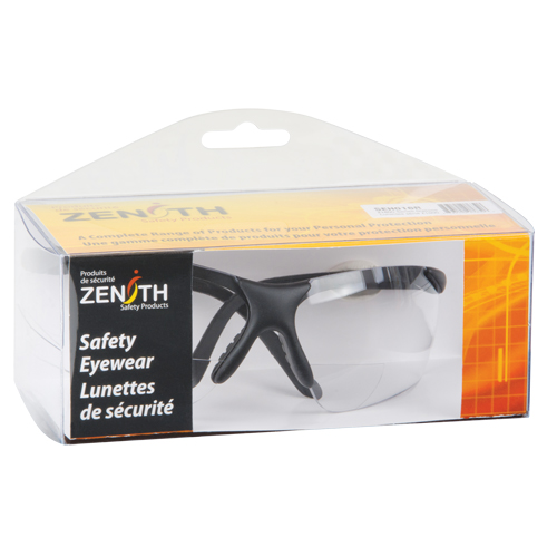 Z1800 Series Reader Safety Glasses, Anti-Scratch, Clear, 2.5 Diopter Cintas