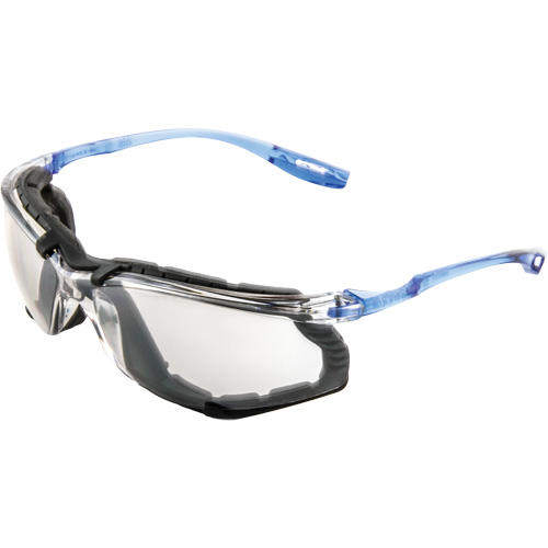 Virtua Safety Glasses with Foam Gasket, Indoor/Outdoor Mirror Lens, Anti-Fog, ANSI Z87+/Meets/Exceeds CSA Z94.3 Cintas