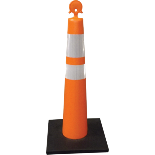 C&ocirc;ne de canalisation, Hauteur 42", Orange Cintas