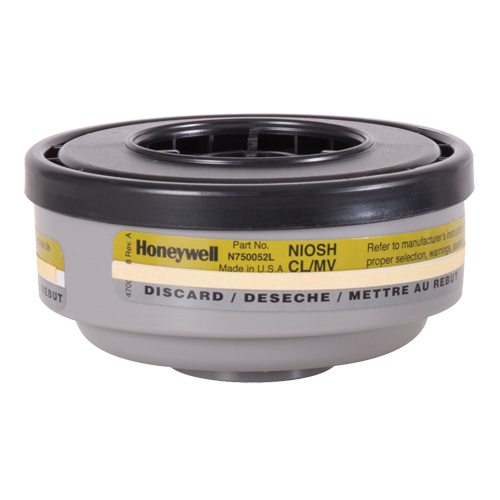 North&reg; N Series Respirator Cartridges, Gas/Vapour Cartridge, Mercury Vapour/Chlorine Gas Cintas