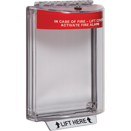 Couvercles pour alertes d'incendie Universal Stopper, Encastr&eacute; Cintas