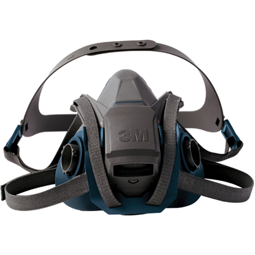 Respirateur &agrave; demi-masque s&eacute;rie 6500QL avec m&eacute;canisme de bascule Quick-Latch, Silicone, Moyen Cintas
