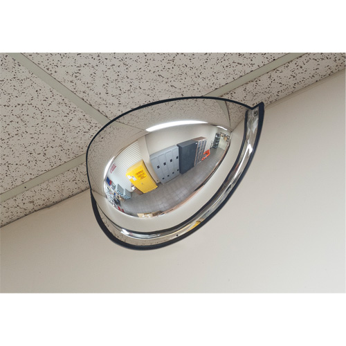 180° Dome Mirror, Half Dome, Open Top, 20" Diameter Cintas