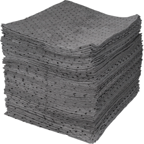Premium Bonded Sorbent Pads, Universal, 15" x 17", 30 gal. Absorbancy Cintas