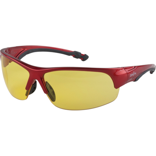 Z1900 Series Safety Glasses, Amber Lens, Anti-Scratch, Meets/Exceeds CSA Z94.3 Cintas