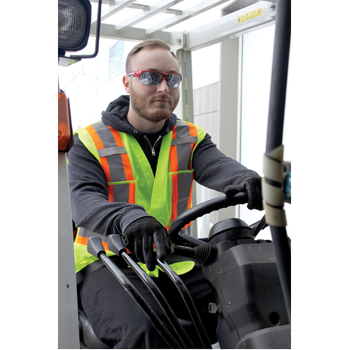 Z1900 Series Safety Glasses, Blue Lens, Anti-Scratch, Meets/Exceeds CSA Z94.3 Cintas