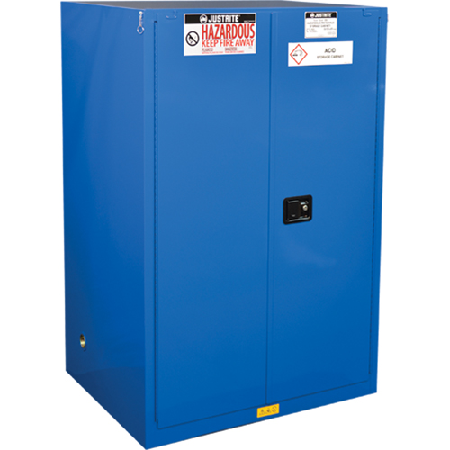 Armoires de rangement pour mati&egrave;res dangereuses Sure-Grip Ex, 90 gal., 43" x 65" x 34" Cintas