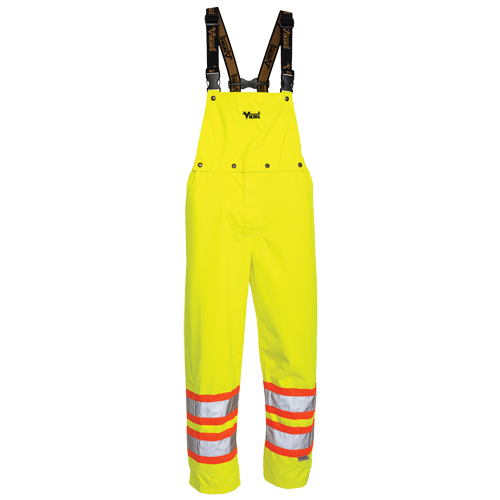 Pantalons 300 deniers Professional Journeyman, Polyester, Petit, Jaune lime haute visibilit&eacute; Cintas