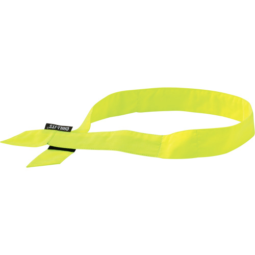 Foulard de refroidissement par &eacute;vaporation Chill-Its 6705, Jaune lime haute visibilit&eacute; Cintas